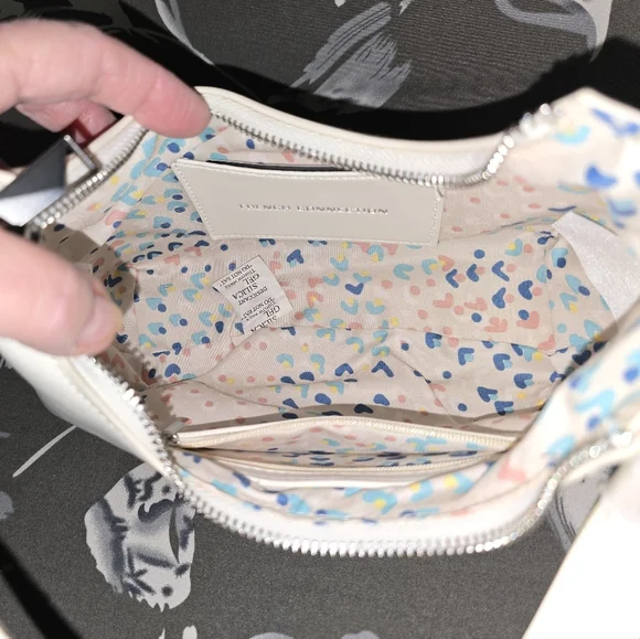 (B) French Connection "SABRINA" Shoulder Bag with Accessory Pouch NWT - Picture 3 of 4